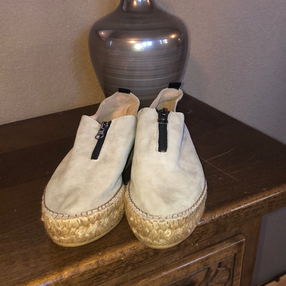 Eric Michael Zip-Up Espadrilles